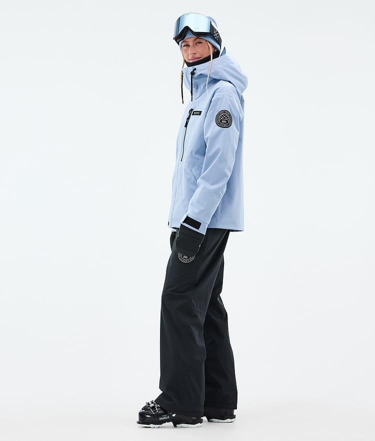 Dope Blizzard W Full Zip Laskettelutakki Naiset Light Blue, Kuva 3 / 9