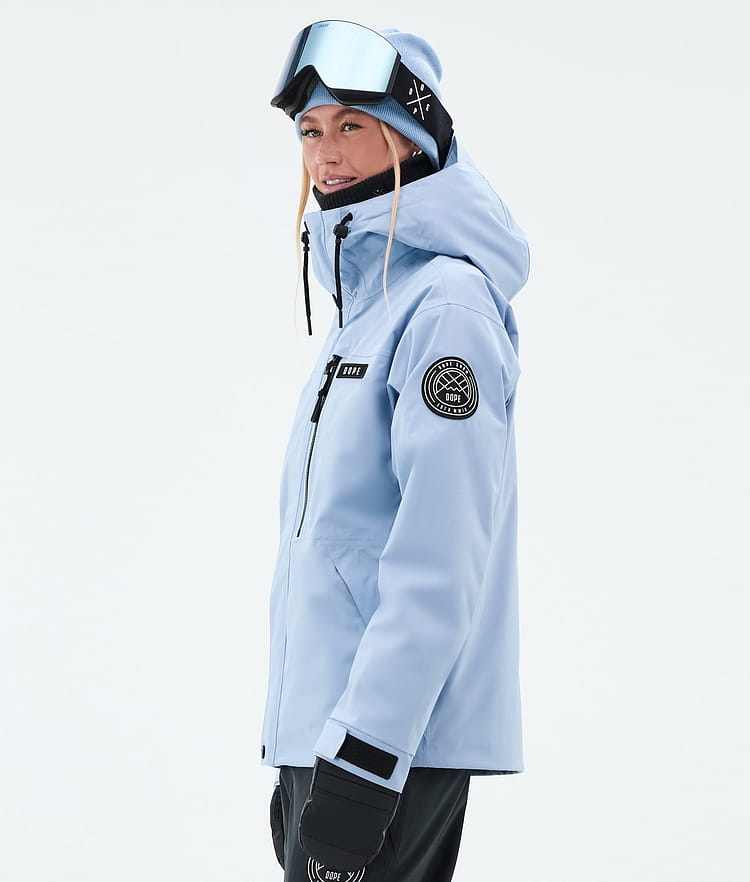 Dope Blizzard W Full Zip Laskettelutakki Naiset Light Blue, Kuva 5 / 9