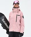 Dope Blizzard W Full Zip Lumilautailutakki Naiset Soft Pink