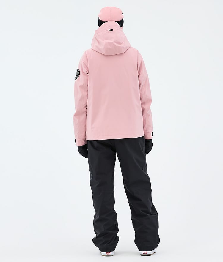 Dope Blizzard W Full Zip Lumilautailutakki Naiset Soft Pink, Image 3 of 9