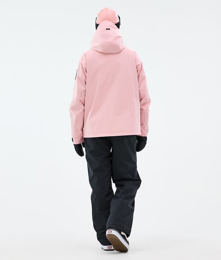 Dope Blizzard W Full Zip Lumilautailutakki Naiset Soft Pink, Kuva 4 / 9