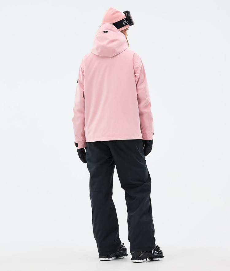 Dope Blizzard W Full Zip Laskettelutakki Naiset Soft Pink, Kuva 4 / 9