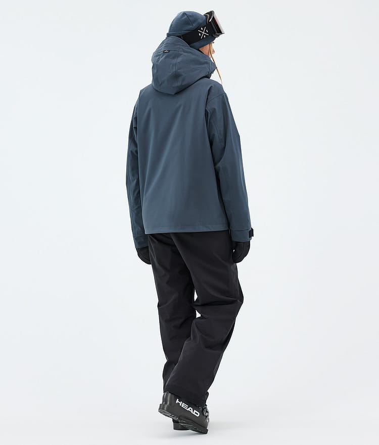 Dope Blizzard W Full Zip Laskettelutakki Naiset Metal Blue, Image 3 of 9