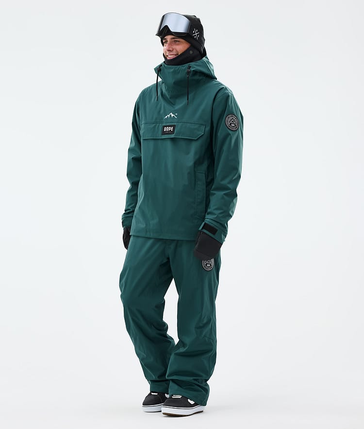 Dope Blizzard Lumilautailuhousut Miehet Bottle Green, Kuva 2 / 5