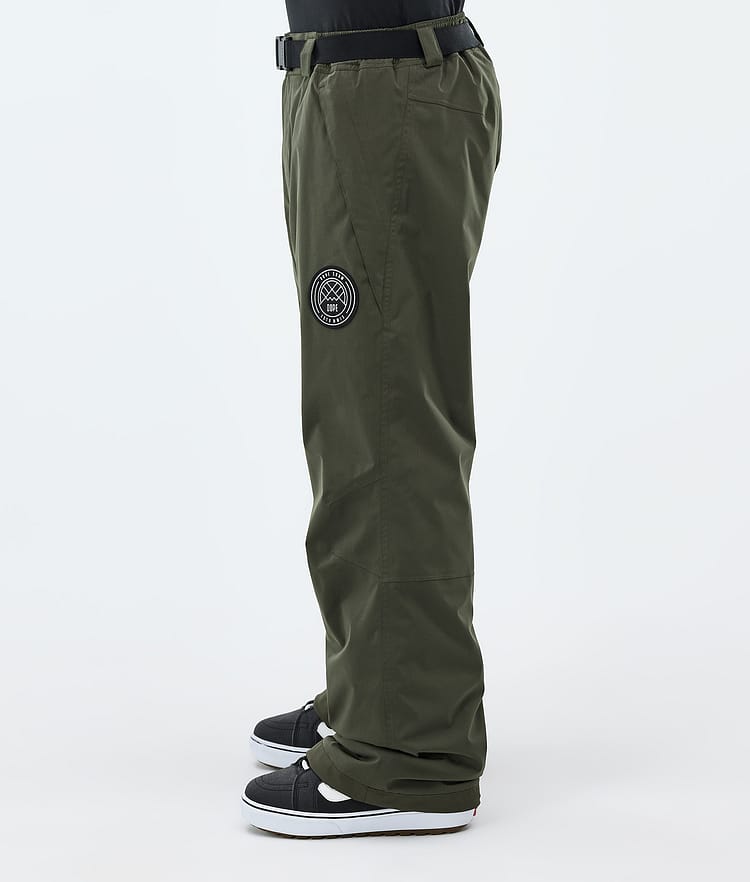 Dope Blizzard Lumilautailuhousut Miehet Olive Green, Image 3 of 5