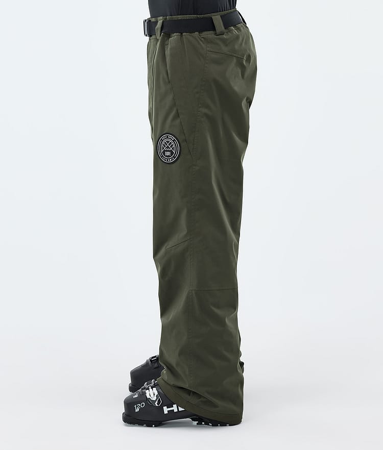 Dope Blizzard Lasketteluhousut Miehet Olive Green, Image 3 of 5