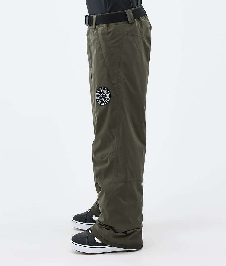 Dope Blizzard Lumilautailuhousut Miehet Olive Green, Kuva 3 / 5