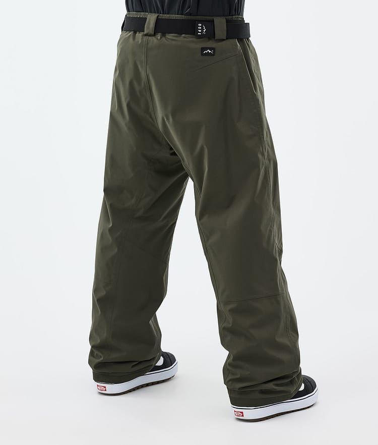 Dope Blizzard Lumilautailuhousut Miehet Olive Green, Kuva 4 / 5