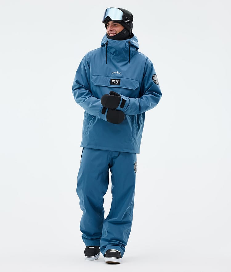 Dope Blizzard Lumilautailuhousut Miehet Blue Steel, Image 2 of 5