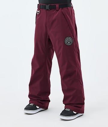 Dope Blizzard Lumilautailuhousut Burgundy