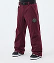 Dope Blizzard Lumilautailuhousut Miehet Burgundy