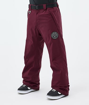 Dope Blizzard Lumilautailuhousut Miehet Burgundy