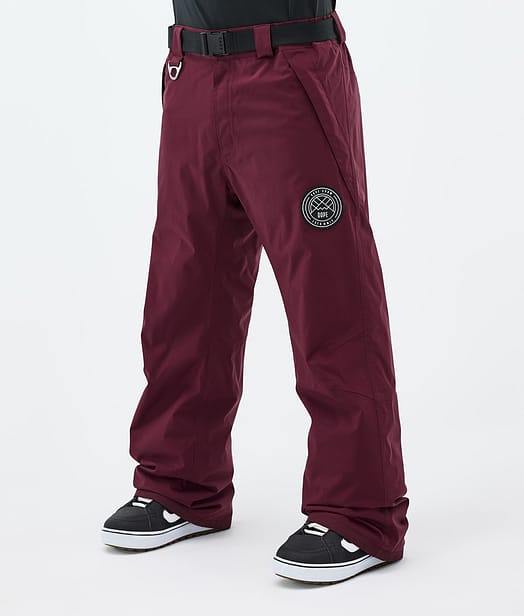 Dope Blizzard Lumilautailuhousut Miehet Burgundy