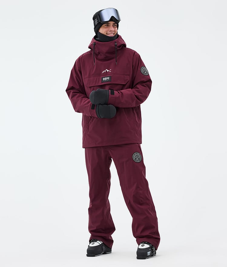 Dope Blizzard Lasketteluhousut Miehet Burgundy, Kuva 2 / 5