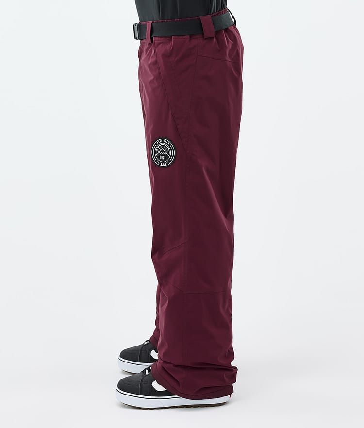 Dope Blizzard Lumilautailuhousut Miehet Burgundy, Kuva 3 / 5