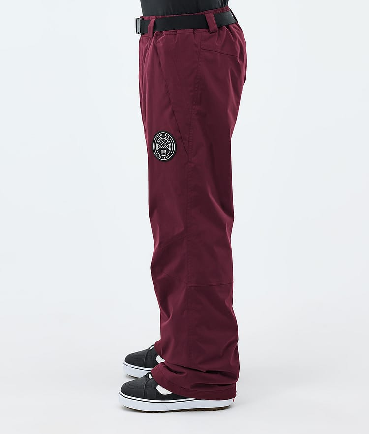 Dope Blizzard Lumilautailuhousut Miehet Burgundy, Image 3 of 5