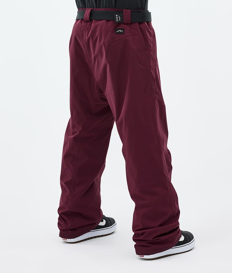Dope Blizzard Lumilautailuhousut Miehet Burgundy, Kuva 4 / 5
