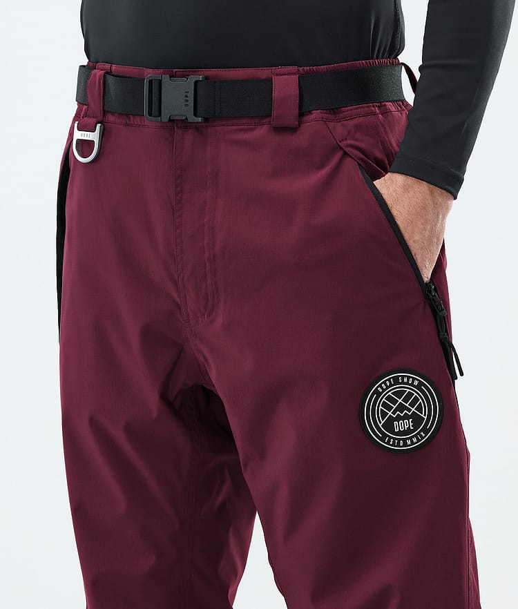 Dope Blizzard Lasketteluhousut Miehet Burgundy, Image 5 of 5