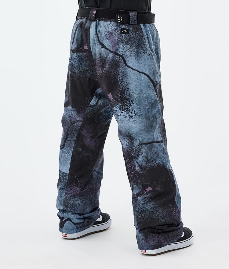 Dope Blizzard Lumilautailuhousut Miehet Jungle Purple, Kuva 4 / 5
