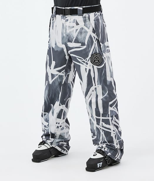 Dope Blizzard Lasketteluhousut Miehet Scribble Black