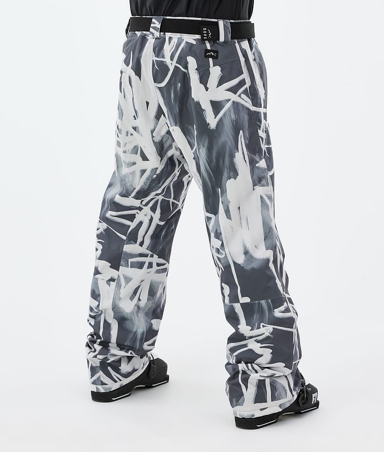 Dope Blizzard Lasketteluhousut Miehet Scribble Black, Kuva 4 / 5