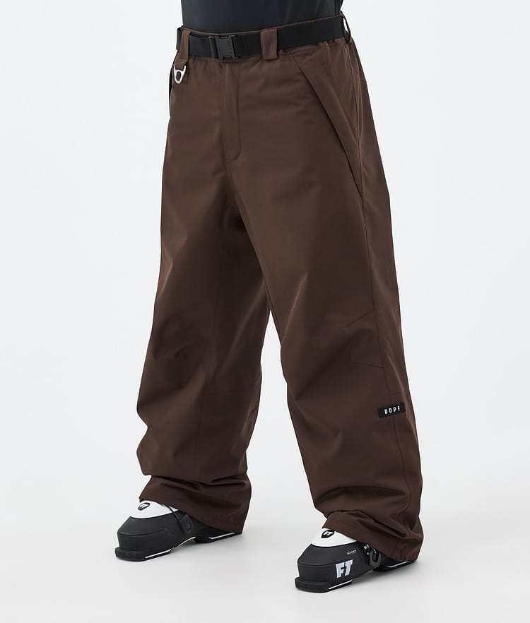 Dope Big Lasketteluhousut Miehet Dark Brown, Kuva 1 / 5