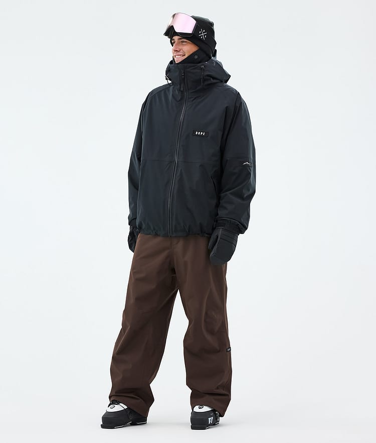 Dope Big Lasketteluhousut Miehet Dark Brown, Kuva 2 / 5