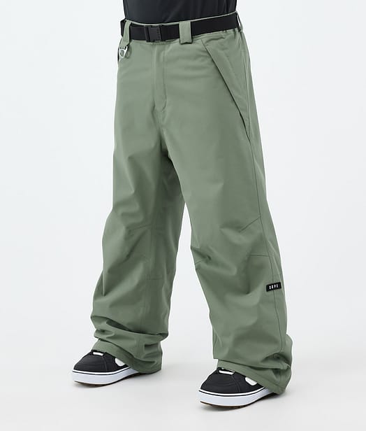 Dope Big Lumilautailuhousut Miehet Moss Green