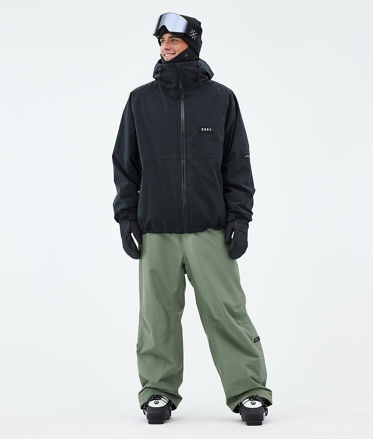 Dope Big Lasketteluhousut Miehet Moss Green, Kuva 2 / 5
