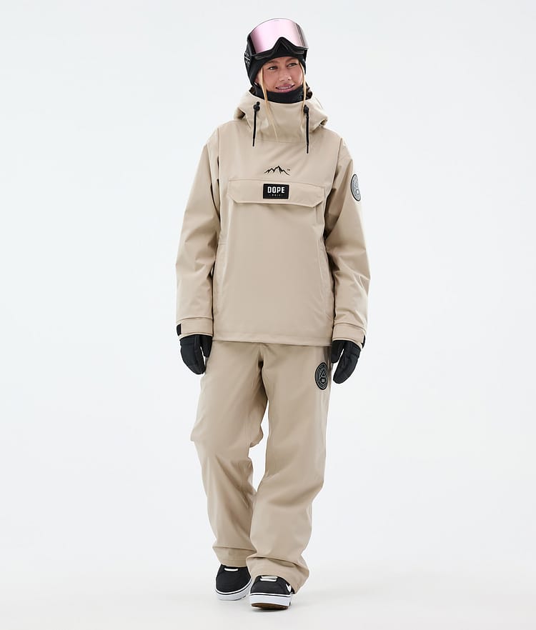 Dope Blizzard W Lumilautailuhousut Naiset Sand, Image 2 of 5