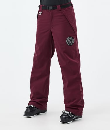 Dope Blizzard W Lasketteluhousut Naiset Burgundy