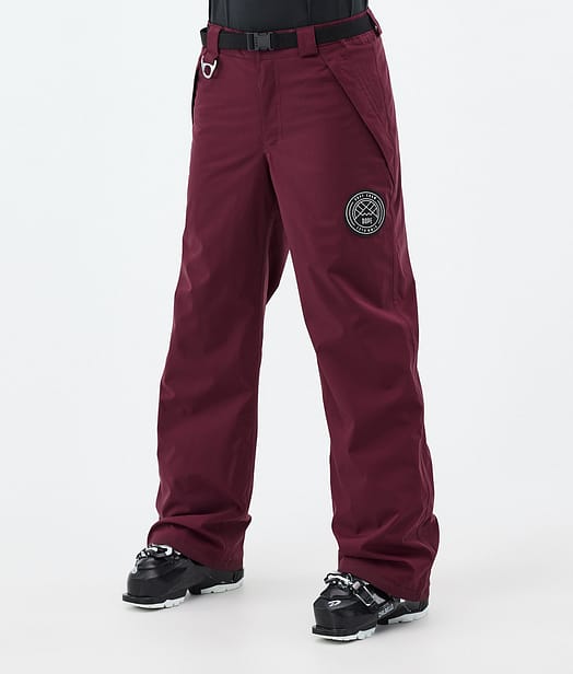 Dope Blizzard W Lasketteluhousut Naiset Burgundy