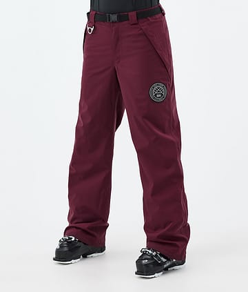Dope Blizzard W Lasketteluhousut Naiset Burgundy