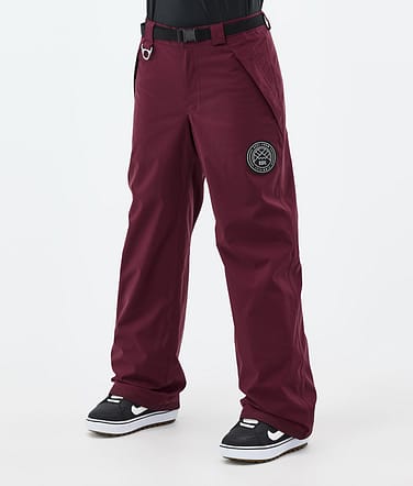 Dope Blizzard W Lumilautailuhousut Naiset Burgundy
