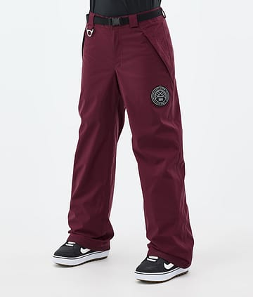 Dope Blizzard W Lumilautailuhousut Naiset Burgundy