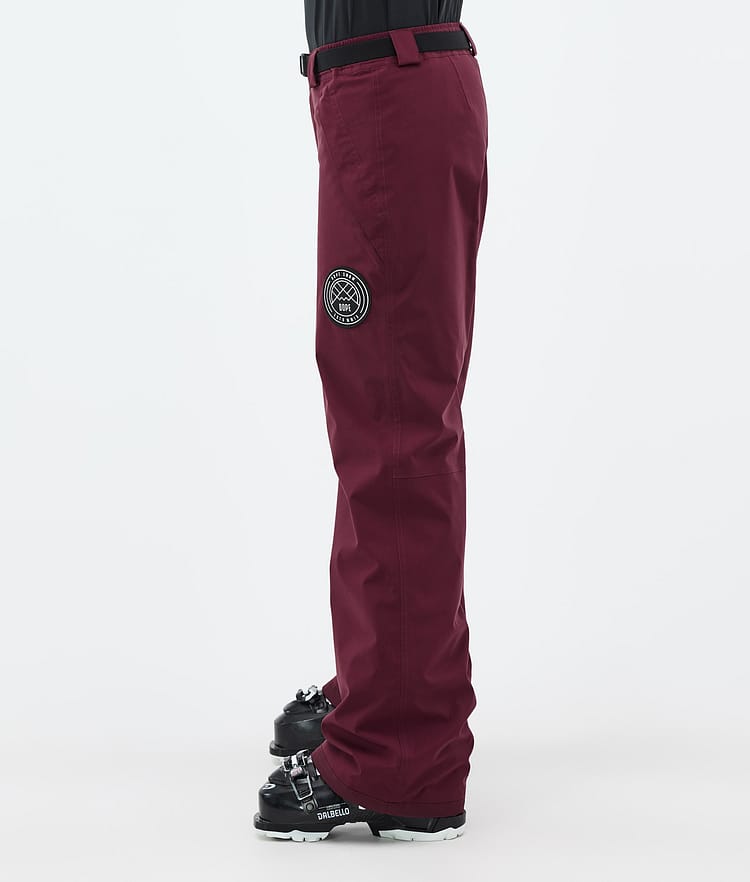 Dope Blizzard W Lasketteluhousut Naiset Burgundy, Kuva 3 / 5