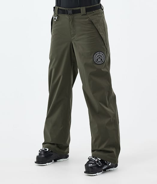 Dope Blizzard W Lasketteluhousut Naiset Olive Green