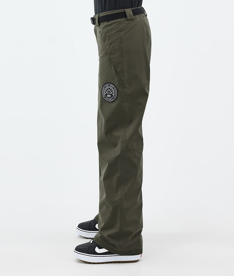 Dope Blizzard W Lumilautailuhousut Naiset Olive Green, Kuva 3 / 5