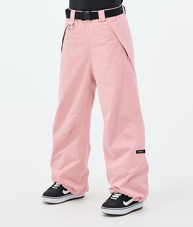 Dope Big W Lumilautailuhousut Naiset Soft Pink