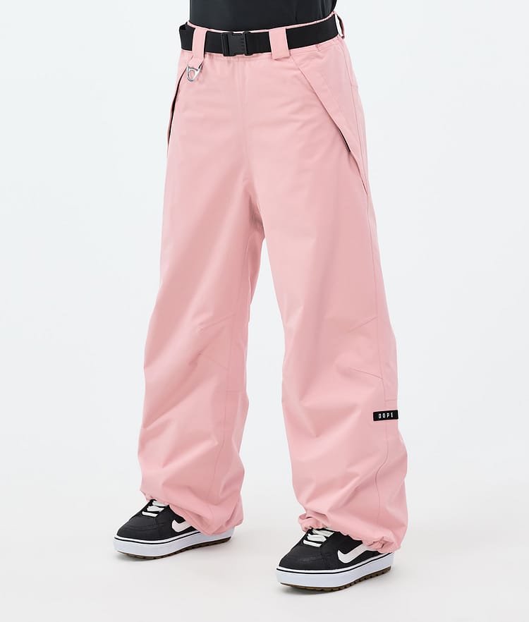 Dope Big W Lumilautailuhousut Naiset Soft Pink, Kuva 1 / 5
