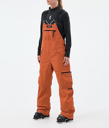 Dope Vertex W Lasketteluhousut Naiset Burned Orange