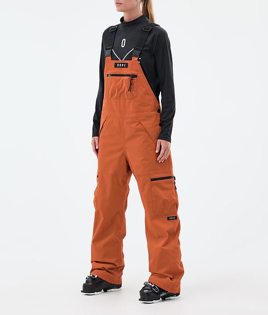 Dope Vertex W Lasketteluhousut Naiset Burned Orange