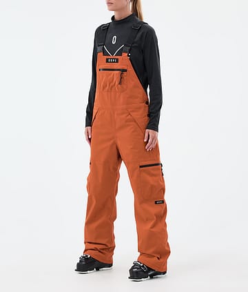 Dope Vertex W Lasketteluhousut Naiset Burned Orange
