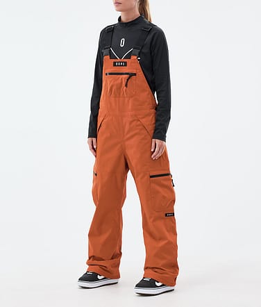 Dope Vertex W Lumilautailuhousut Naiset Burned Orange