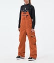 Dope Vertex W Lumilautailuhousut Naiset Burned Orange