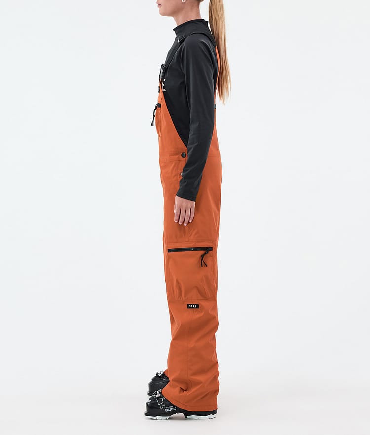 Dope Vertex W Lasketteluhousut Naiset Burned Orange, Kuva 3 / 7