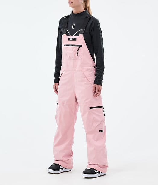 Dope Vertex W Lumilautailuhousut Naiset Soft Pink
