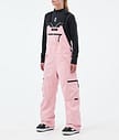 Dope Vertex W Lumilautailuhousut Naiset Soft Pink