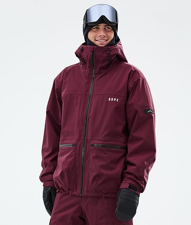 Dope Vertex Laskettelutakki Miehet Burgundy