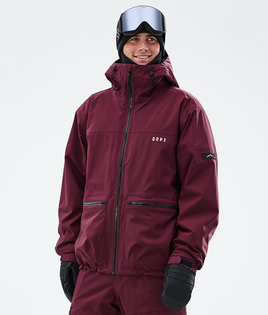 Dope Vertex Laskettelutakki Miehet Burgundy